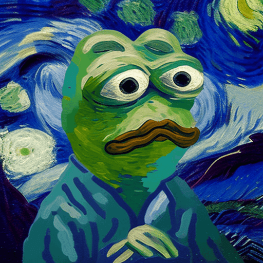 Pepe Van Gogh #158