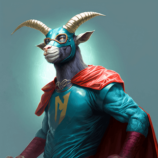 Outrageous Goat Superhero v5.3 #1/100