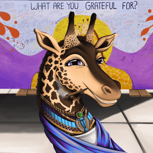 Grateful Giraffe #523