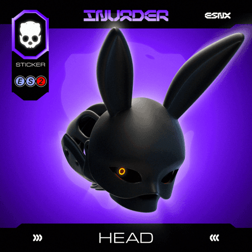 INVADER BUNY Head