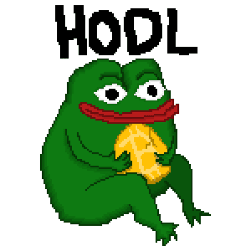 HODL PEPE #001