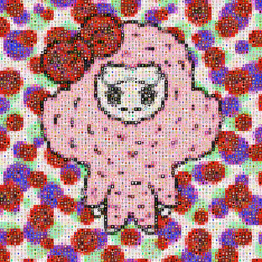 Crypto Baby Animals Mosaic #3300