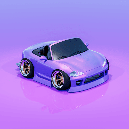 CARtoon MX5 - (Purple Edition)