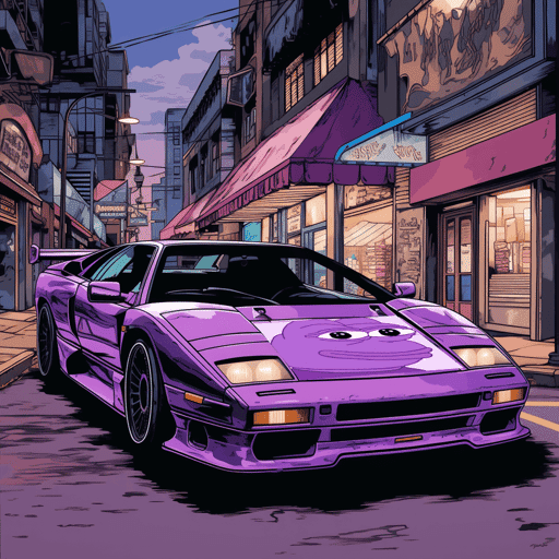 Purple Lambo