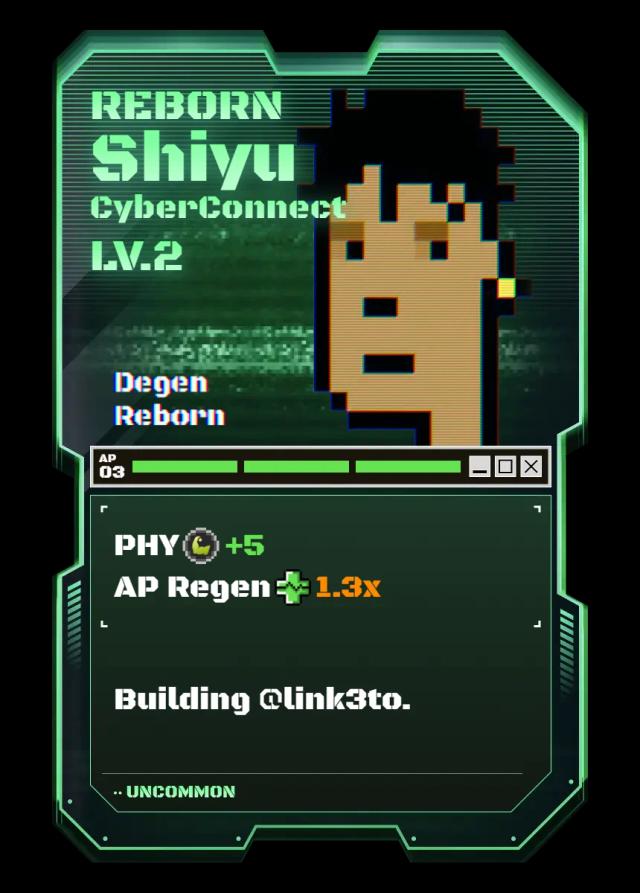 REBORN Shiyu