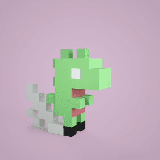 3D tiny dino #0060