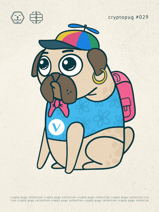 Crypto pug VET