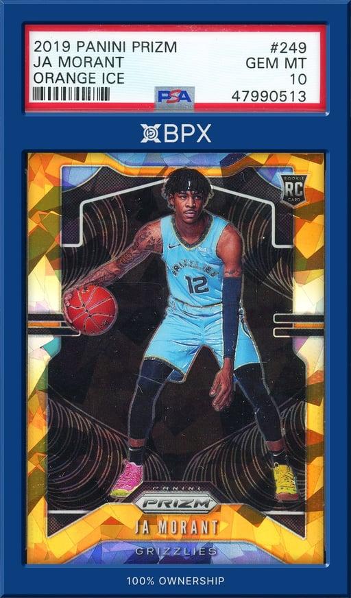 2019 Panini Prizm Ja Morant - PSA 10 (Cert: 47990513)