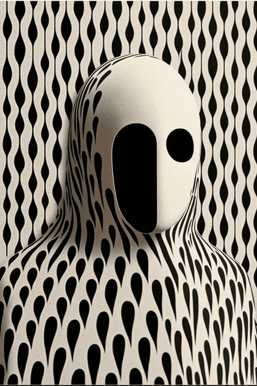 Art No Face Man #10