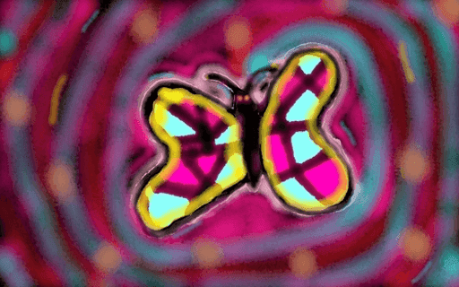 Ava's Swirly Creation #8 (Butterfly)