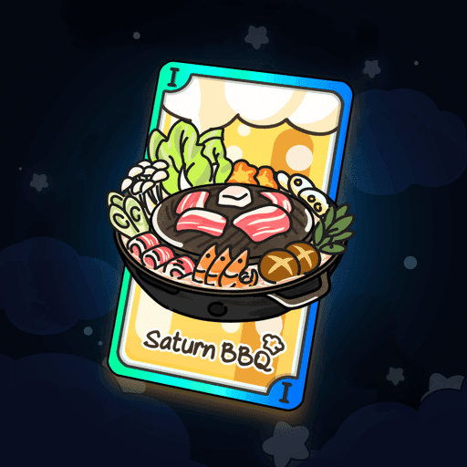 Saturn BBQ Card