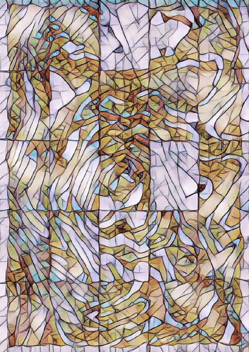 Mosaic Abstraction By Anona #319