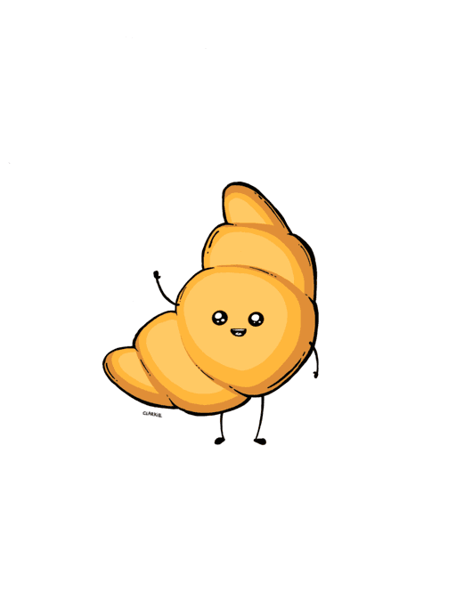 CryptoDoodle46: croissant 