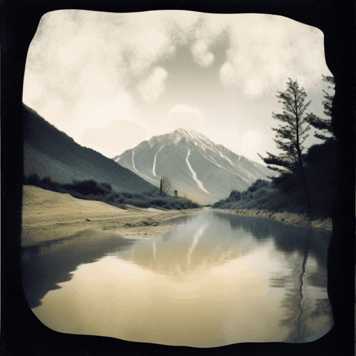 Polaroid Landscape by Warwick #187