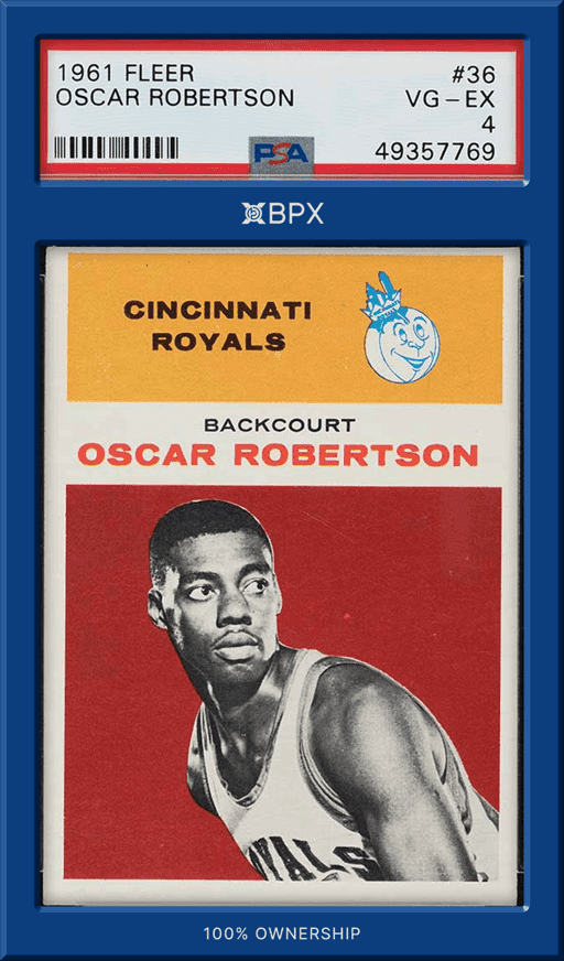 1961 Fleer Oscar Robertson - PSA 4 (Cert: 49357769)