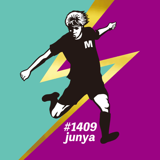 #1409junya ID Sticker #87