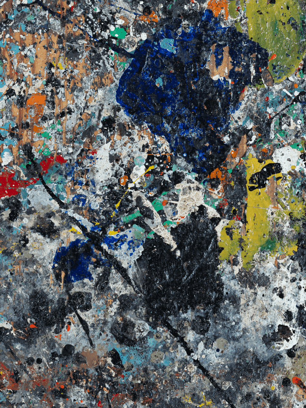 Jackson Pollock Studio 04 - #103