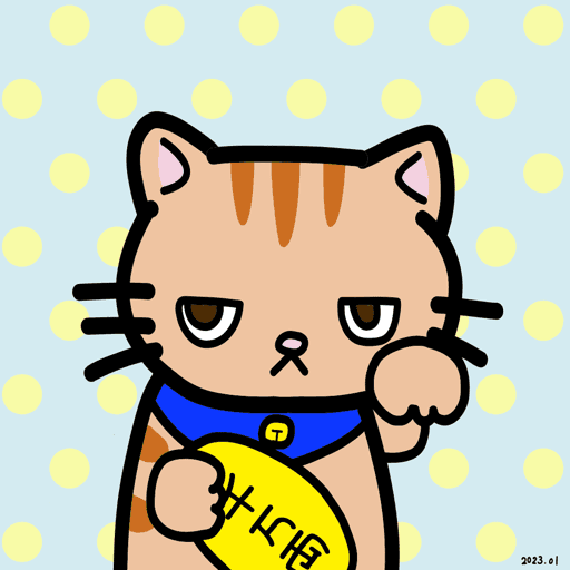 moody  cats #62 "maneki_neko"