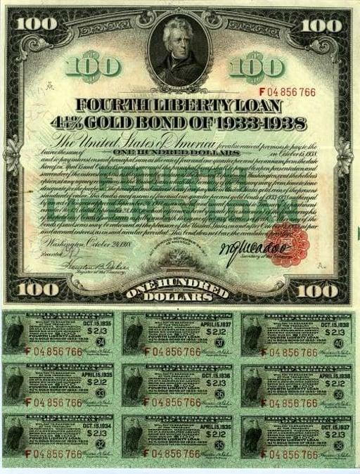 6/100 Bearer Bond NFT