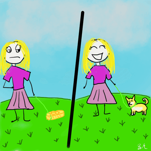 #6: Crappy Dogecoin Doodles: Walking BTC vs Walking DOGE