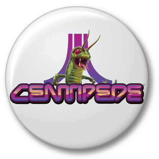 Purple Centipede Button