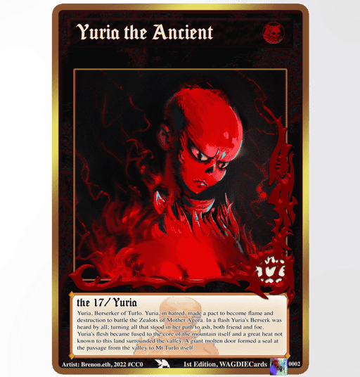 WAGDIE Cards #2  -  Yuria the Ancient