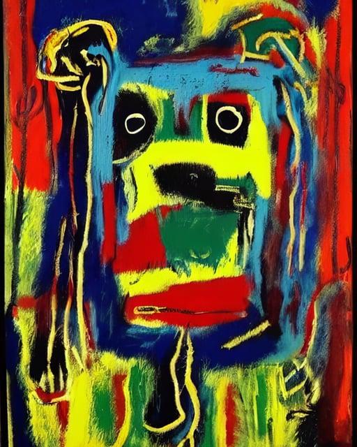 Basquiat Dog #291