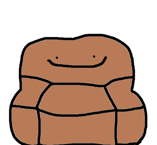 Happy Brown Couch