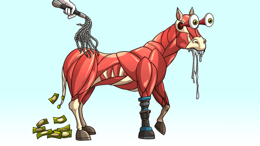 Glue Factory Horse #1187