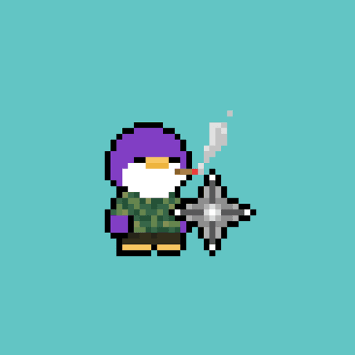 Pixel Penguin #4567