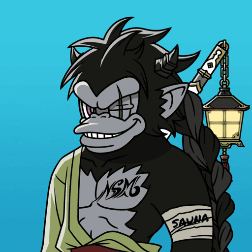 Neo Samurai Monkey #2486