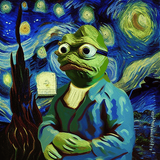 Pepe Van Gogh #131