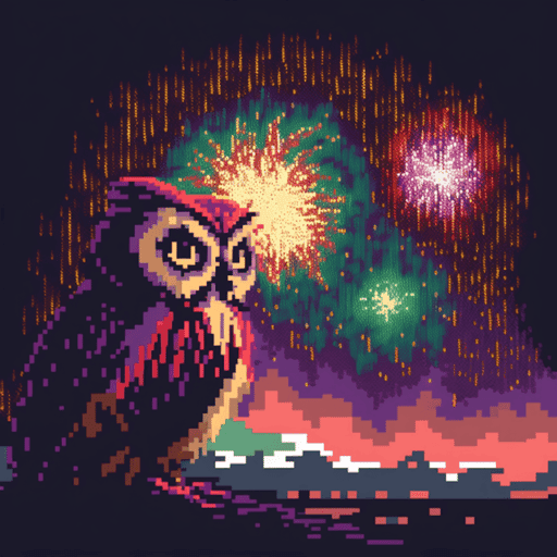 Pixel New Years #41