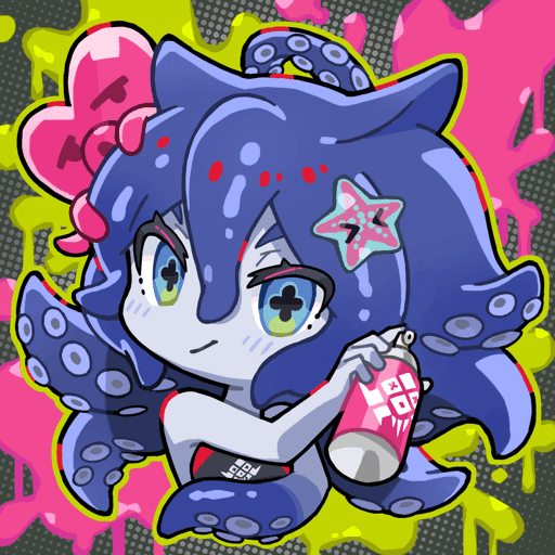 Tako Splash - MEGAMI stamp #10