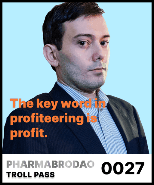 Pharma Bro #27