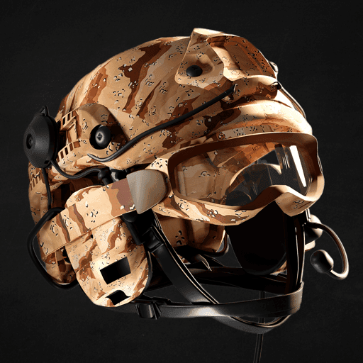 DYNAMIC 3D BALLISTIC HELMET