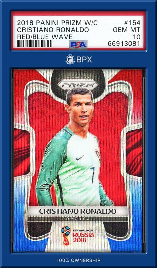 2018 Panini Prizm Cristiano Ronaldo - PSA 10 (Cert: 66913081)