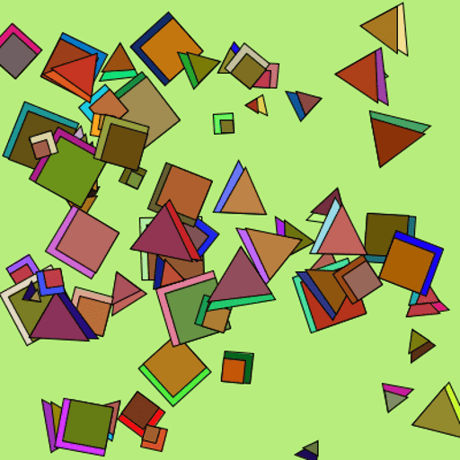 Squares & Triangles 40