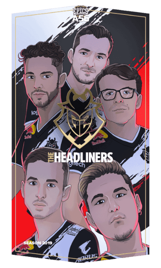 (A56) 2019 The Headliners The Headliners G2 G2 Headliner Reward