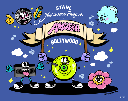 YAICECREAM x Amoeba x STARL 015