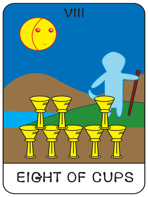 EIGHT OF CUPS