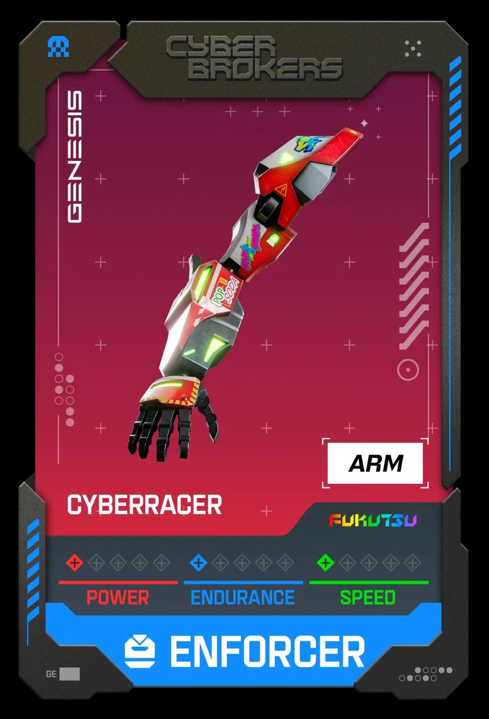 CyberRacer Enforcer Arm