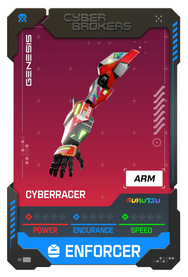 CyberRacer Enforcer Arm