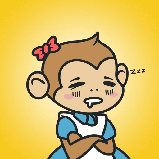 Simple Monkey Girl #1350