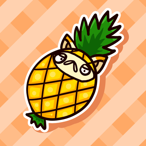 Pineapple Cat