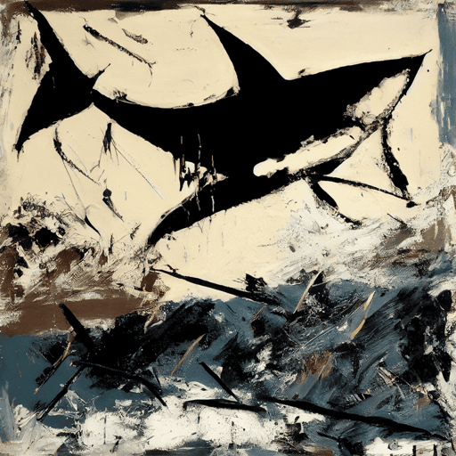 Abstract Shark by Kimi #6