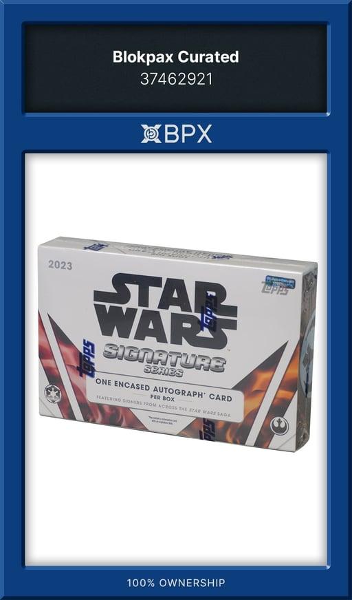 2023 Topps Star Wars Signatures Series - Hobby Box - Blokpax Curated #37462921