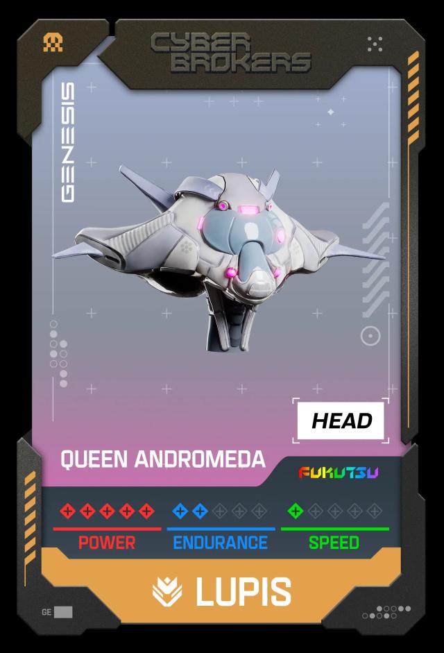 Queen Andromeda Lupis Head