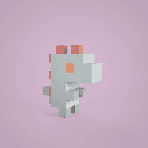 3D tiny dino #0031