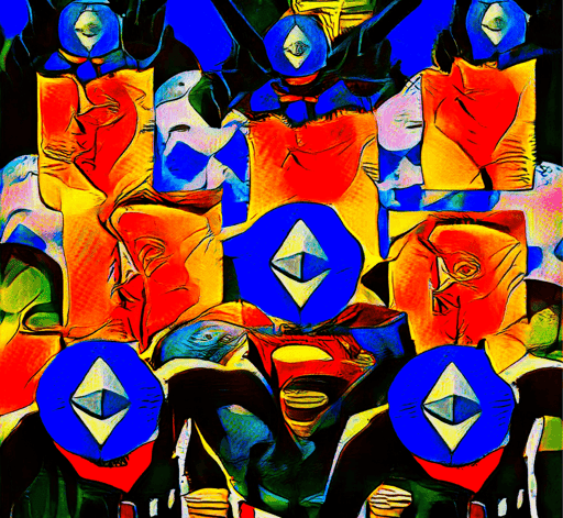 ETHEREUM DC Bazaar Batman and Superman